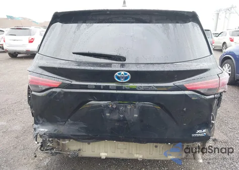2021 Toyota Sienna Xle from USA, damaged, VIN 5TDYSKFC4MS017574